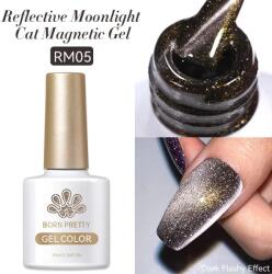 BORN PRETTY Reflective Moonlight Cat Magnetic UV/LED gél lakk 10 ml - RM05