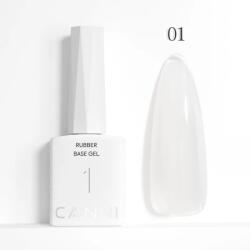 Canni HEMA FREE Rubber Base Gel - 9 ml - X01 Milky White