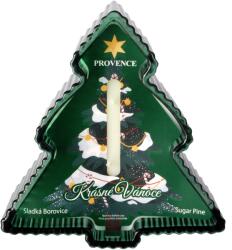 Provence Lumânare de Crăciun în pahar, în formă de brăduț, 230 g