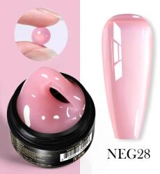 Born Pretty Pro fixálásmentes gyurmazselé 15 ml - NEG28 - Áttetsző