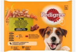 PEDIGREE vegyes válogatás eledel felnőtt kutyák részére zöldséggel 4X100 g
