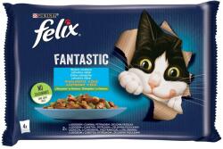 FELIX Fantastic Lazaccal/Pisztránggal nedves macskaeledel 4x85 g