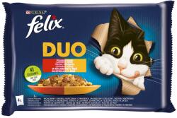 FELIX Sensations Duo Házias Válogatás nedves macskaeledel 4x85 g