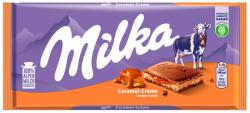 Milka karamellízű tejszínes töltelékkel és karamellával 100 g