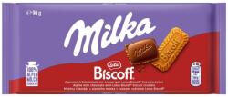 Milka tejcsokoládé karamellizált kekszdarabkákkal 90 g