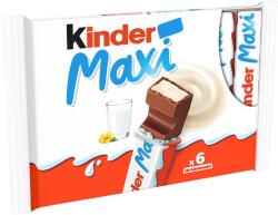 Kinder Maxi tejcsokoládé szelet tejes krémmel töltve 126 g