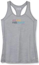 Smartwool W Merino Sport 120 Racerback Tank S, Gri