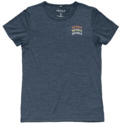 Devold Tricou din lână merino pentru femei EVERYDAY ACTIVE LEGACY night - albastru închis S
