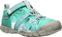 KEEN Sandale pentru copii SEACAMP II CNX YOUTH bright aqua/giggle pink - albastru 35