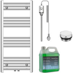 Cerano - Benito elektromos fürdőszobai radiátorszett - 300W - króm - 1000x450 mm (CER-264018)