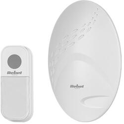 Rebel Power Sonerie wireless REBEL Elipsa, raza pana la 80m, frecventa 433.92MHz, transmitator cu baterie CR2032 inclusa, receptor alimentat 3xAA, putere transmisie
