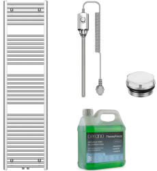 Cerano - Benito elektromos fürdőszobai radiátorszett - 600W - króm - 1700x450 mm (CER-460108)