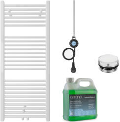 Cerano - Lincoln fürdőszobai elektromos radiátor szett - WIFI - 300W - fényes fehér - 1200x500 mm (CER-646934)