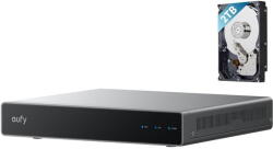 Anker Network Video Recorder S4 cu 8 Canale Stocare 2 TB HD, AI, Functionează doar cu camere si dispozitive PoE eufy (T8N00341) - vexio