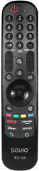 SAVIO RC-24 Universal/Replacement Remote for LG TV - SMART TV (RC-24)