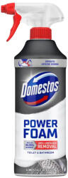 Domestos Power Foam vízkő eltávolító hatású WC és fürdőszoba tisztító hab, 435 ml