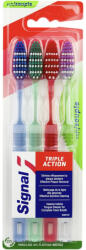 Signal Triple Action puha fogkefe 4 db