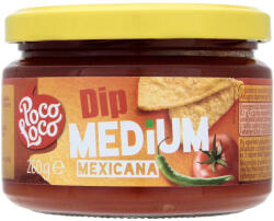 Poco Loco Mexicana medium csípős paradicsomos öntet 260 g