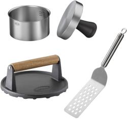 Rösle Set 3 ustensile pentru burgeri, Rosle, Barbecue Burger, inox (250426)