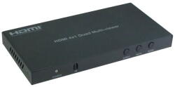 EVOCONNECT Switch HDMI Seamless, Multiviewer 4x1 Evoconnect HDS-841MV2, 1080P@60Hz, 5 moduri de afisare (HDCVT-HDS-841MV2)