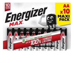 Energizer MAX tartós elem (AA, LR06, 1.5V, alkáli) 10db/csomag (E303329200)