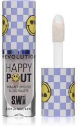Revolution Beauty Happy Pout Shimmer Lip Gloss csillogó ajakfény árnyalat Stellar Shine 4.6 ml