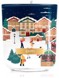 ipuro Christmas Town Festive Rush illatgyertya fedéllel 270 g