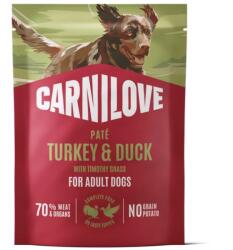 CARNILOVE Carnilove Dog Pouch Pate cu Curcan, Rata si Iarba Timoftica, 300 g