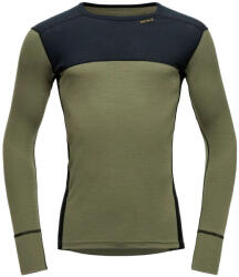 Devold Lauparen Merino 190 Shirt Man férfi funkcionális póló XL / zöld/fekete
