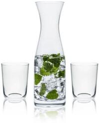 RONA vízkészlet HANDY kancsó 1 l + 2 db pohár 340 ml (5364/Z)