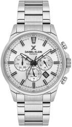 Daniel Klein Exclusive - Ceas barbatesc quartz argintiu DK. 6.14440-1 (DK.6.14440-1) Ceas