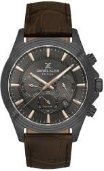 Daniel Klein Exclusive DK. 1.14346-6 - Ceas barbatesc quartz maro (DK.1.14346-6) Ceas