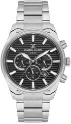 Daniel Klein Exclusive - Ceas Barbatesc Quartz Argintiu DK. 6.14443-2 (DK.6.14443-2) Ceas