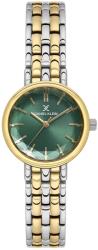 Daniel Klein Premium DK. 1.14300-5 - Ceas dama quartz verde, auriu si argintiu (DK.1.14300-5) Ceas
