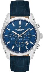 Daniel Klein Ceas barbatesc Daniel Klein Exclusive Dual Time bleumarin DK. 1.14344-3 (DK.1.14344-3) Ceas
