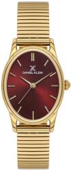 Daniel Klein Premium DK. 1.14296-4 - Ceas dama auriu cu cadran rosu (DK.1.14296-4) Ceas