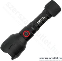TOYA LED-es újratölthető USB-C zseblámpa 10W, IPX4, 1000lm, 7500-8500K (2000mAh/3, 7V) (YT-085614) (YT-085614)