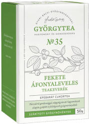 Györgytea Fekete áfonyaleveles teakeverék - 50g - vitaminbolt - 2 830 Ft
