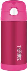 Thermos FUNtainer gyerek termosz, szívószálas, 0, 355 l, rózsaszín