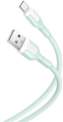 XO Cablu de date XO NB212 USB - Type-C, 100 cm, VERDE DESCHIS (XO-NB212)