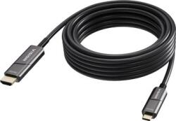 Vision Cablu USB-C la HDMI 4K Negru 10m (TC 10MUSBCHDMI+/BL)