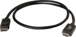 C2G Cablu DisplayPort la HDMI 10ft Negru (54327)