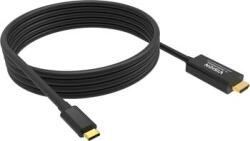Vision Cablu USB-C la HDMI 8K negru de 2m (TC 2MUSBCHDMI8K/BL)