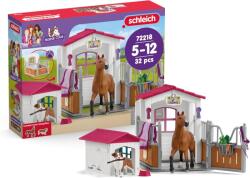 Schleich Schleich, Horse Club, Box pentru cai cu cusca pentru caini, set, 72218 Figurina