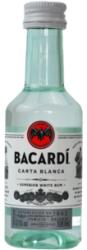 BACARDI Carta Blanca Mini 37, 5% 0, 05L