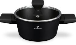 BLAUMANN Cratiță cu capac și suprafață din titan Black Silver 20cm 55355 (BL-4000)