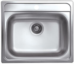Livinox EX-327K fényezett rozsdamentes acél mosogató, 570 x 490 mm (EX-327K) - konyhanet