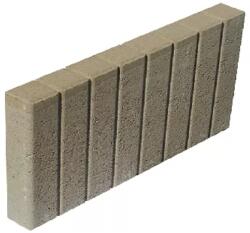 Leier QUARTZ sorszegélykő 50x6x30 cm MOKKA