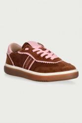 Valentino GLOSSY MORO/PINK sneakers pentru femei din piele întoarsă 9BY2-OBDTYH_88X