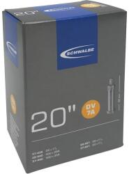 Schwalbe DV7A kerékpár belső gumi 20 col (28/37-438/451) Woods szelep 32 mm - Fekete (DV7A)
